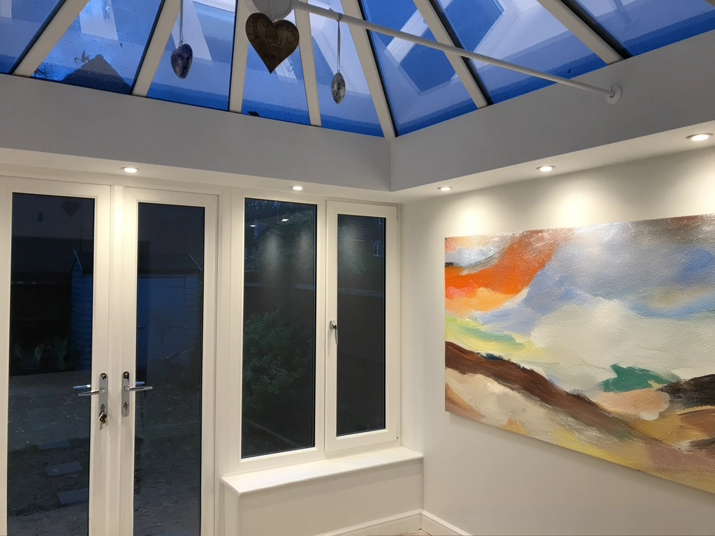 painted conservatory